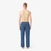Pantalones de pijama de popelín con monograma para hombre