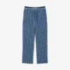 Pantalones de pijama de popelín con monograma para hombre