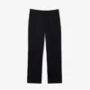 Pantalones de sarga de algodón de corte recto para hombre