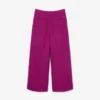 Pantalones de sarga de lana de corte ancho de la colección Runway