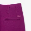 Pantalones de sarga de lana de corte ancho de la colección Runway