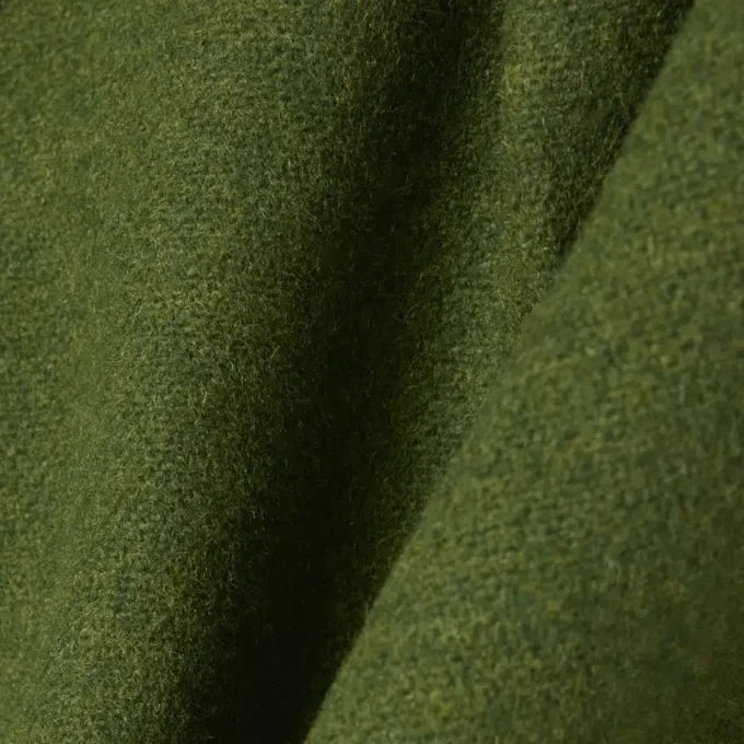 Pantalones de sastrería de lana con efecto slub y corte recto de la colección Runway