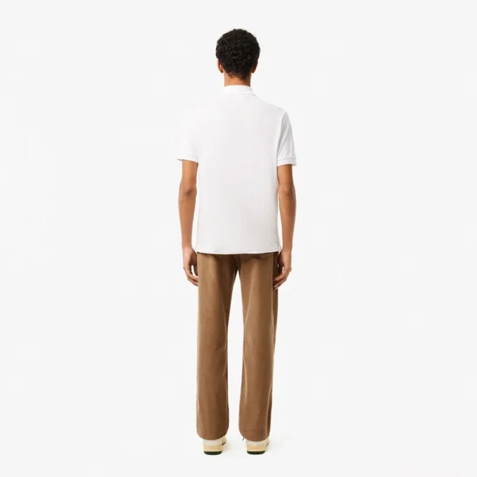 Pantalones de terciopelo de corte recto con 5 bolsillos para hombre