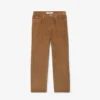 Pantalones de terciopelo de corte recto con 5 bolsillos para hombre