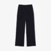 Pantalones de traje oversize de piqué fluido