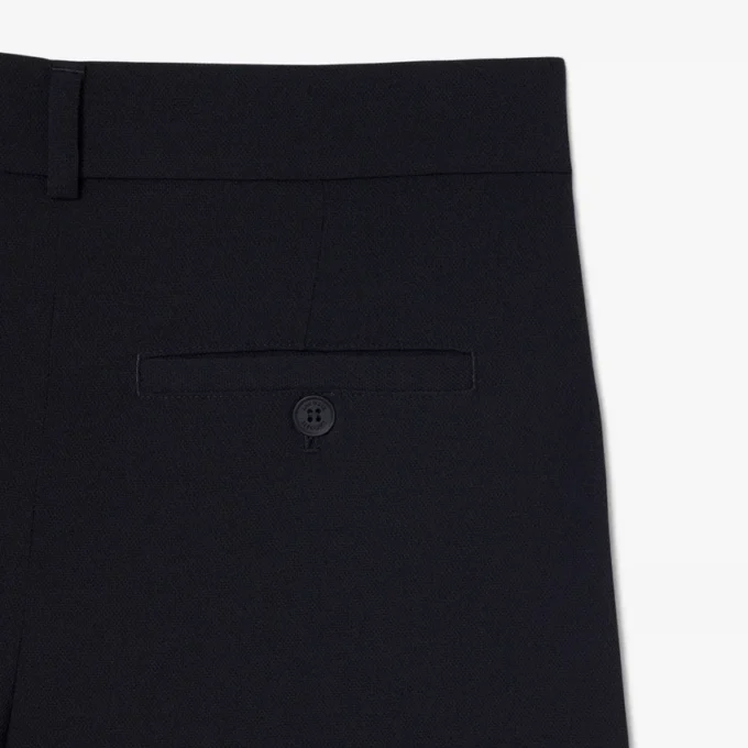 Pantalones de traje oversize de piqué fluido