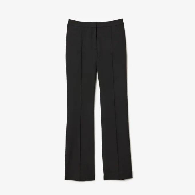 Pantalones de vestir acampanados de cintura alta para mujer