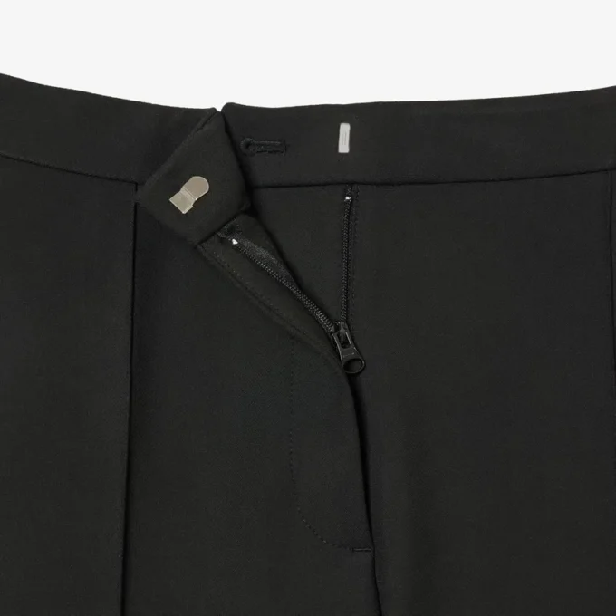 Pantalones de vestir acampanados de cintura alta para mujer