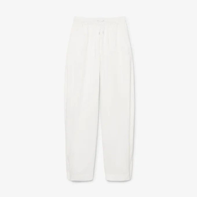 Pantalones fluidos de corte ancho