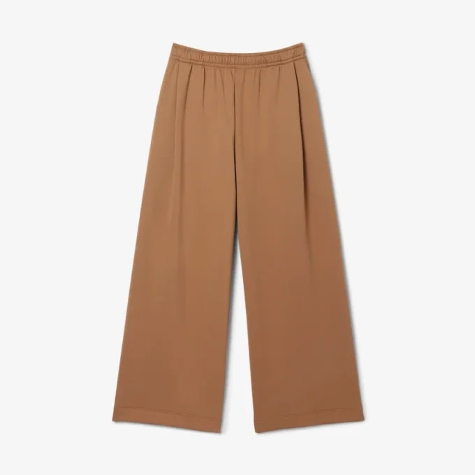 Pantalones joggers de satén plisados de la colección Runway