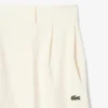 Pantalones oversize de franela plisados para mujer
