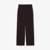 Pantalones oversize de mezcla de lana
