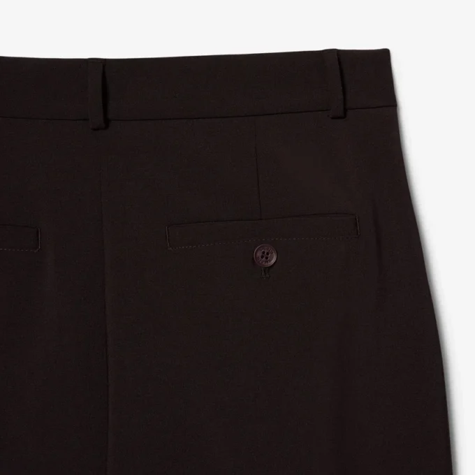 Pantalones oversize de mezcla de lana