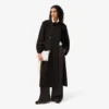 Pantalones oversize de satén con cintura elástica