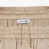Pantalones oversize de satén con cintura elástica