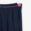 Pantalones plisados oversize de mezcla de lana para mujer