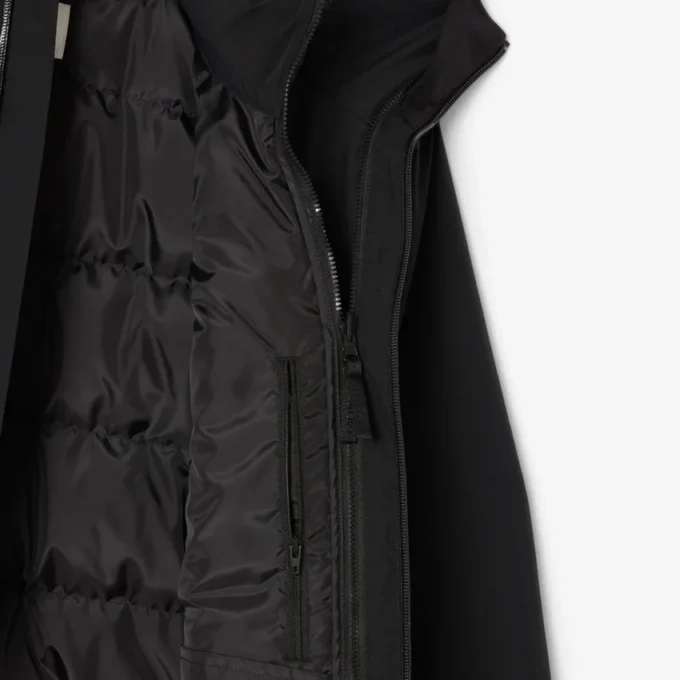Parka acolchada repelente al agua 3 en 1 para hombre