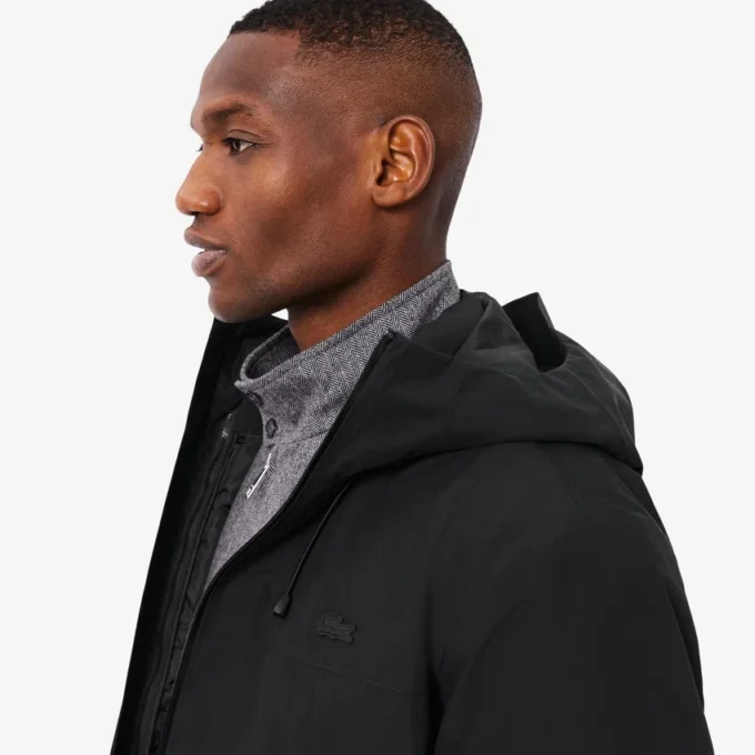 Parka acolchada repelente al agua 3 en 1 para hombre