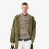 Parka larga repelente al agua para hombre