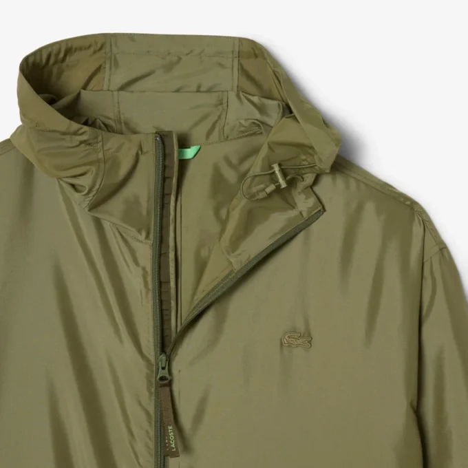 Parka larga repelente al agua para hombre