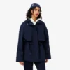 Parka oversize de largo medio repelente al agua