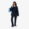 Parka oversize de largo medio repelente al agua