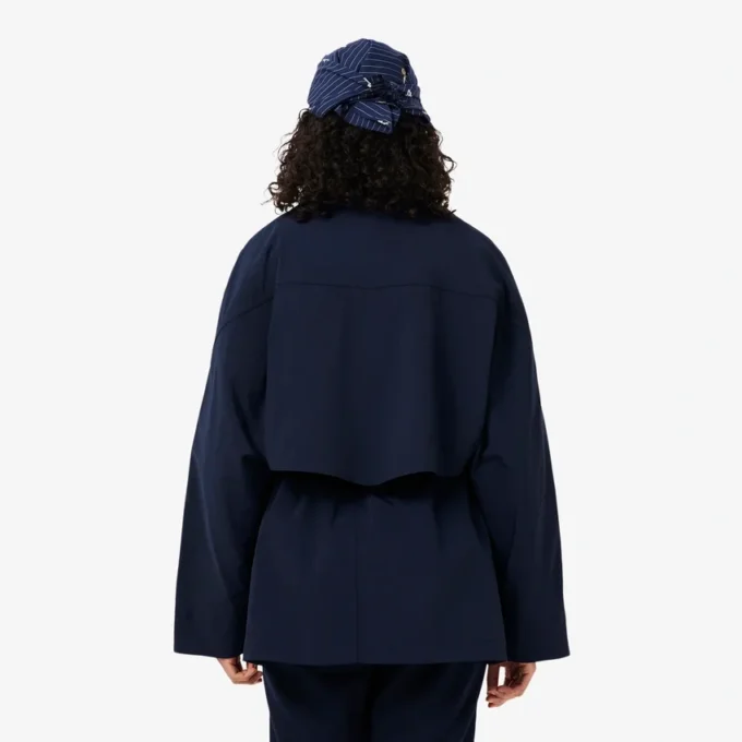 Parka oversize de largo medio repelente al agua
