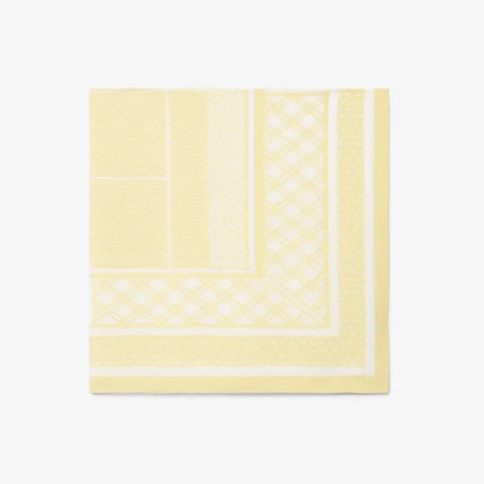 Pañuelo con estampado de Tenis