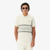 Polo a rayas de corte clásico fabricado en Francia