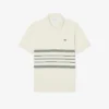 Polo a rayas de corte clásico fabricado en Francia
