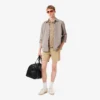 Polo bordado de cuello abierto Paris Classic Fit para hombre