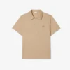 Polo bordado de cuello abierto Paris Classic Fit para hombre