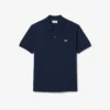 Polo clásico de piqué grueso L.12.12 para hombre