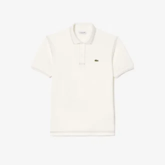 Polo clásico de piqué grueso L.12.12 para hombre