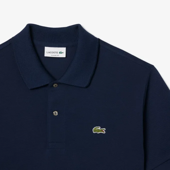 Polo clásico de piqué grueso L.12.12 para hombre