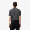Polo clásico de piqué jaspeado para hombre