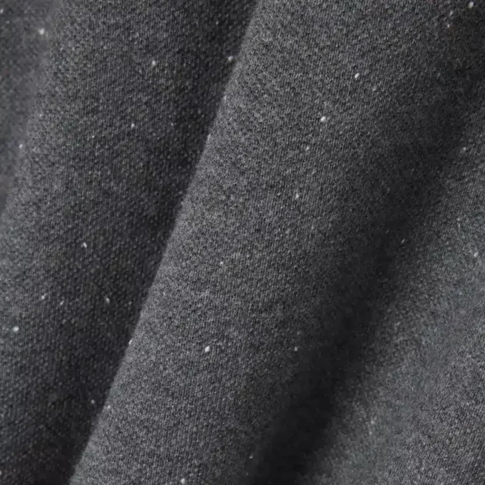 Polo clásico de piqué jaspeado para hombre