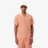 Polo clásico de rayas texturizadas