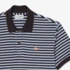 Polo clásico de rayas texturizadas