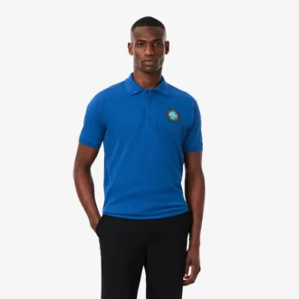 Polo clásico para hombre con insignia Petit Piqué