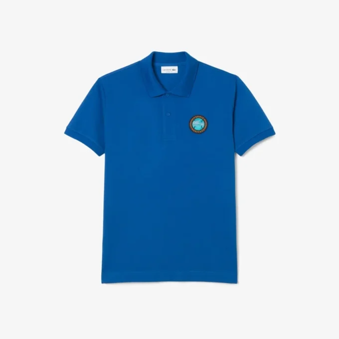Polo clásico para hombre con insignia Petit Piqué
