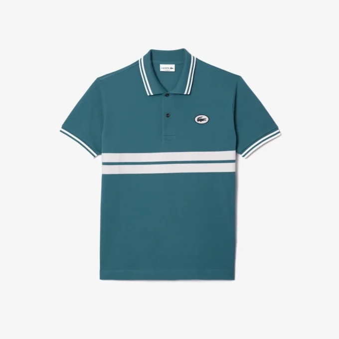 Polo clásico para hombre L.12.12 con insignia