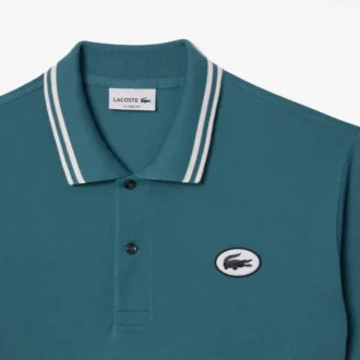 Polo clásico para hombre L.12.12 con insignia