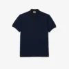 Polo con cuello piqué a rayas – Tallas grandes – Altura extra