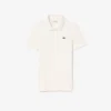 Polo de algodón acanalado L.12.D de corte entallado para mujer