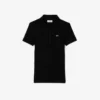Polo de algodón acanalado L.12.D de corte entallado para mujer
