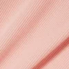 Polo de algodón acanalado L.12.D de corte entallado para mujer