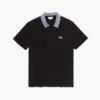 Polo de algodón con cuello en contraste para hombre