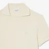 Polo de algodón con encaje de corte regular