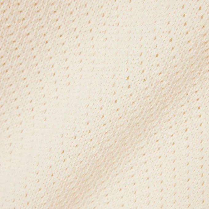Polo de algodón con encaje de corte regular